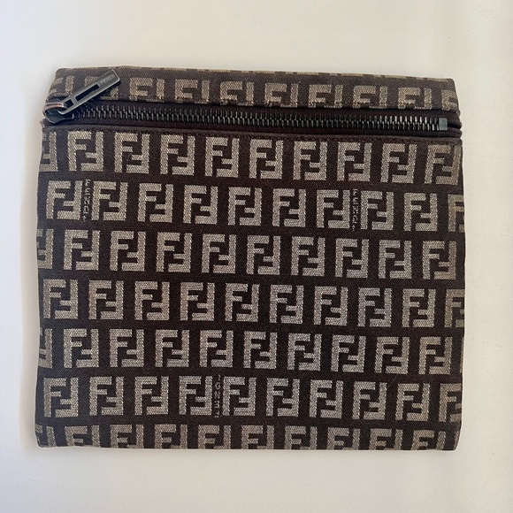 Authentic vintage Fendi pouch clutch bag - Picture 1 of 6